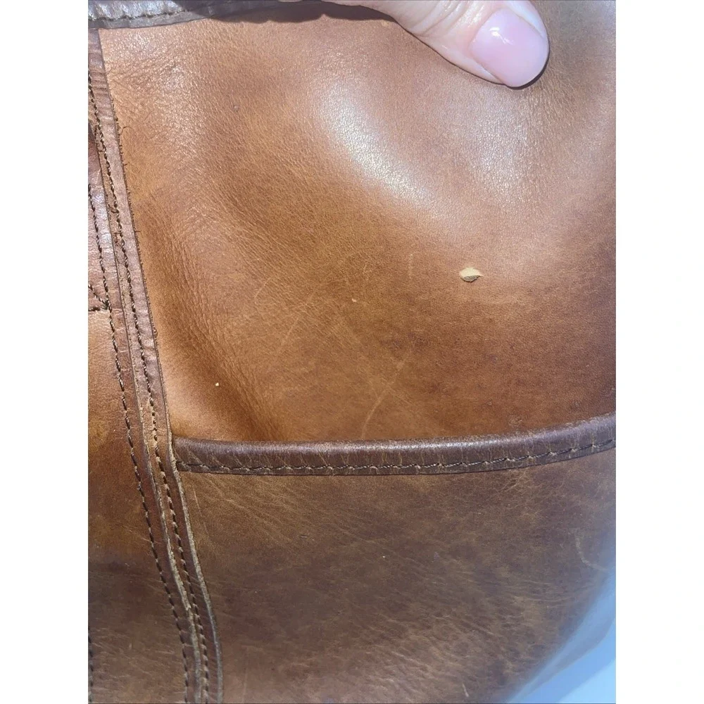 Melvill & Moon Brown Leather Dar Es Salaam Day Bag South African Safari Luxury